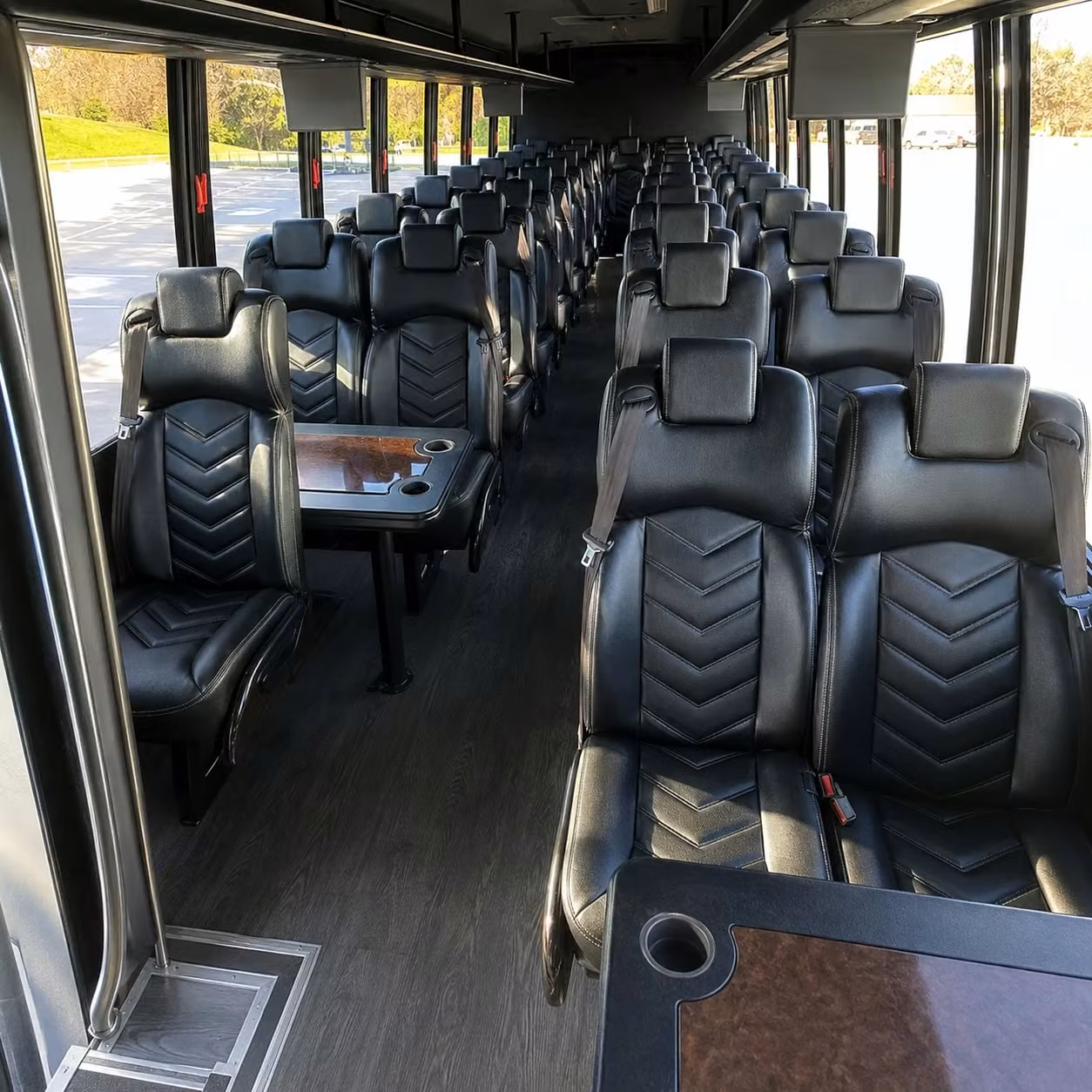 35 passenger minibus inside