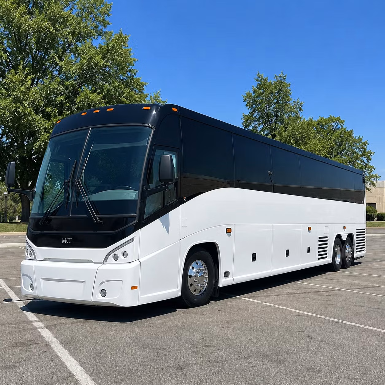 56 passenger charter bus