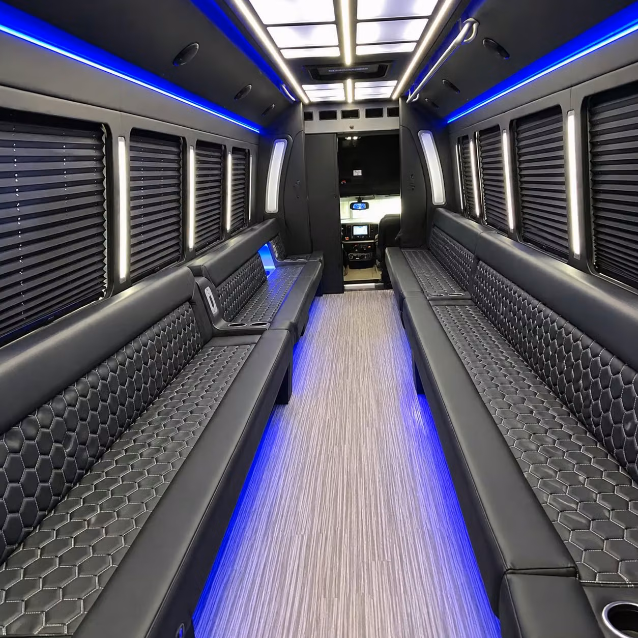 party bus interior