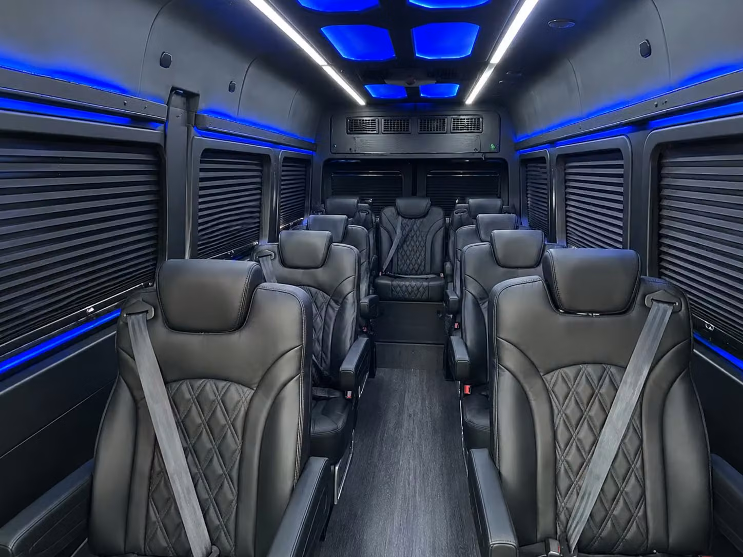 sprinter van with driver interior