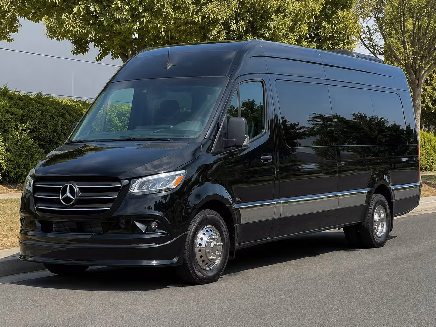 sprinter van with driver